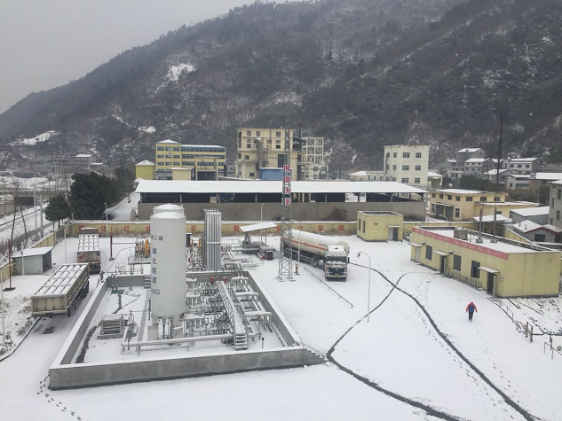 風雪中的執著——記武燃設計院參加保康天然氣項目開標