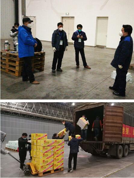 抗疫物資裝卸亟缺人手武燃設計院日夜緊急馳援