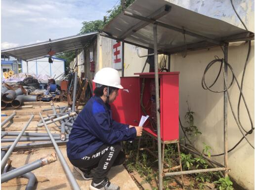 不懼高溫，“燃”情青春 ——武燃設計院安山擴建項目部