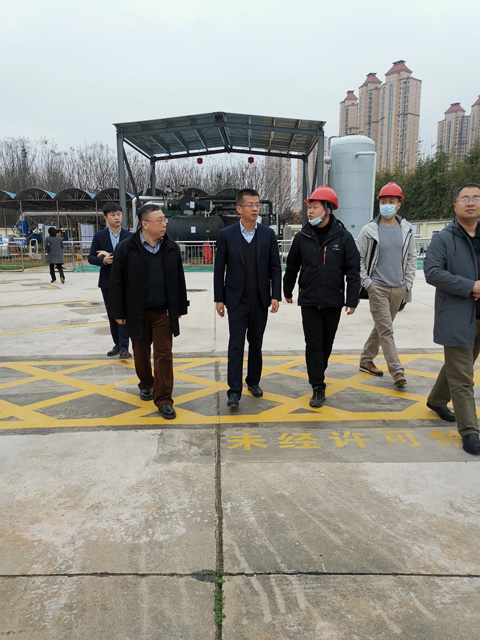 攜手并進 共謀發展——深能源公司領導赴武燃設計院考察差壓能利用項目