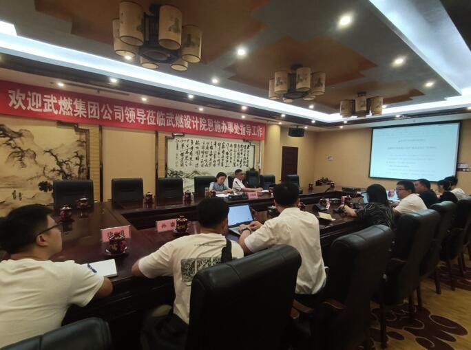 集團公司紀委對武燃設計院駐外辦事處開展黨風廉政專項調研督導活動