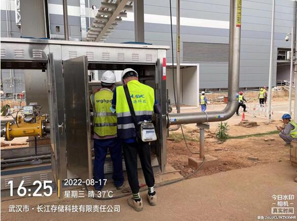 長江存儲現場戰酷暑——越戰越勇，砥礪前行