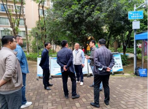 心系民生｜東西湖區盧區長一行調研指導東西湖區燃氣管道老化更新改造項目